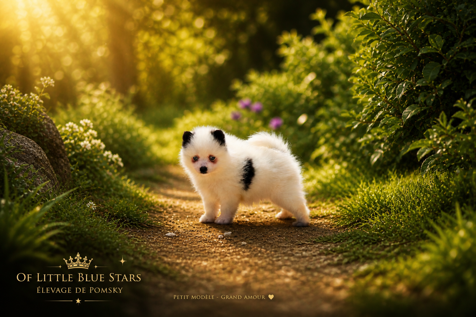 Chiot Pomsky Of Little Blue Stars 1